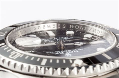 rolex submariner serial number inside bezel|genuine Rolex Submariner bezel insert.